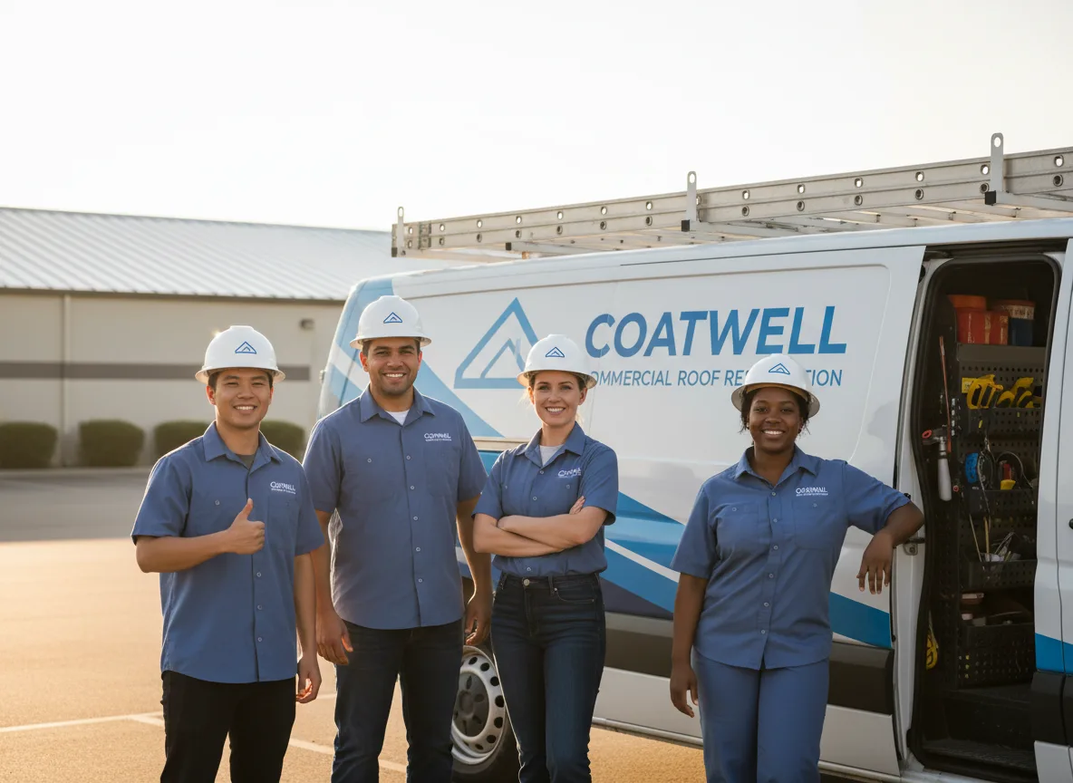 Commercial roof coating company in Cottage Hills, IL